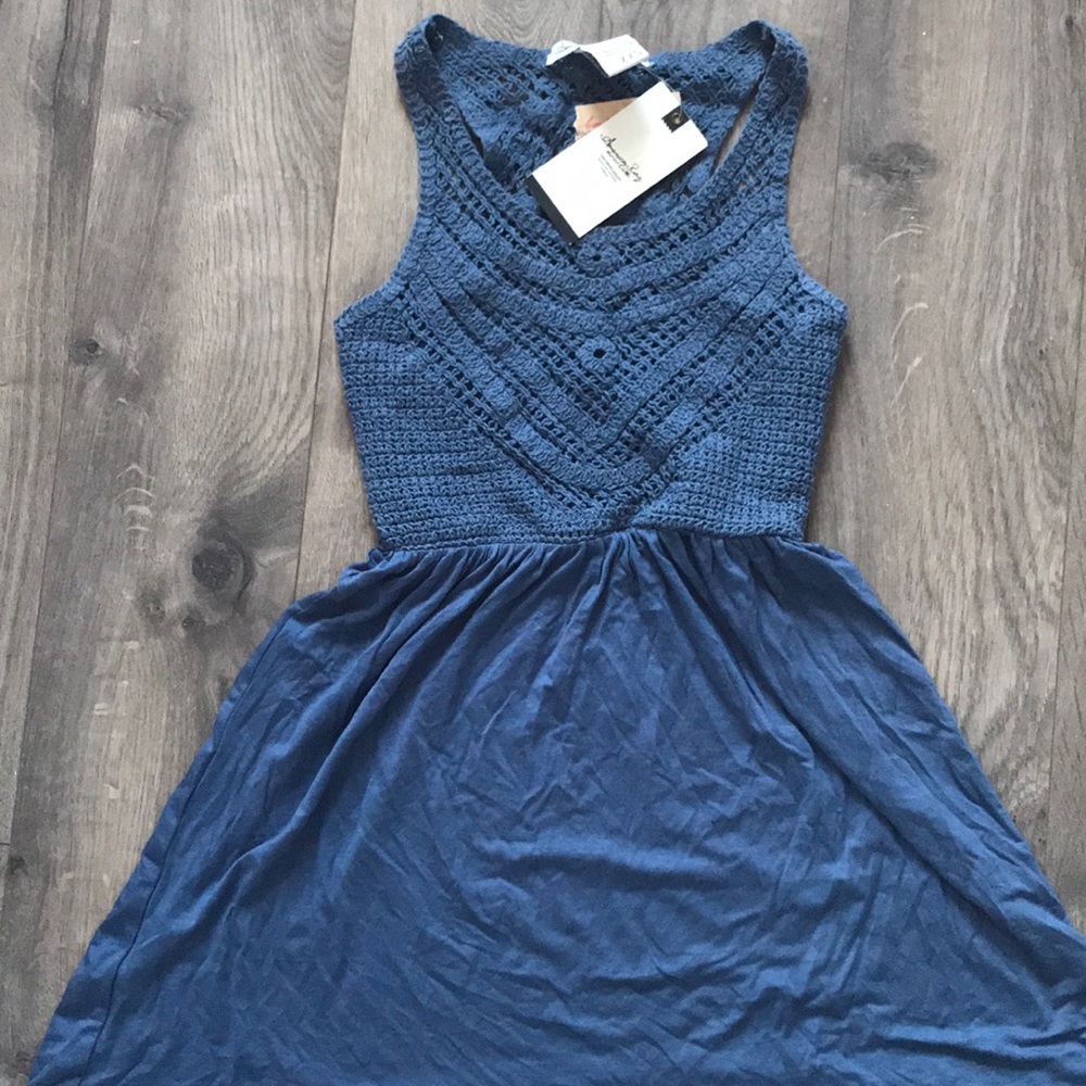 Crochet top dress